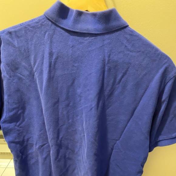 Blue Ralph Lauren Polo with Orange logo - L - Picture 6 of 6